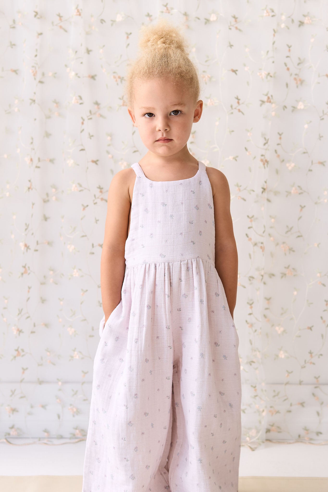 Jamie Kay - Organic Cotton Muslin Lana Jumpsuit - Meredith Violet