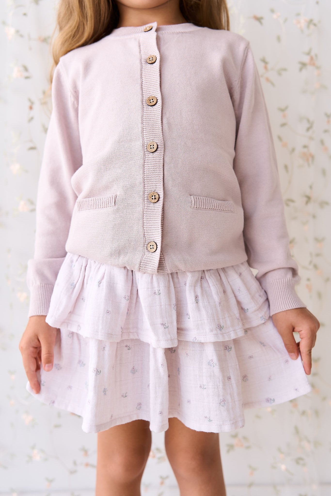 Jamie Kay - Organic Cotton Muslin Samantha Skirt - Meredith Violet