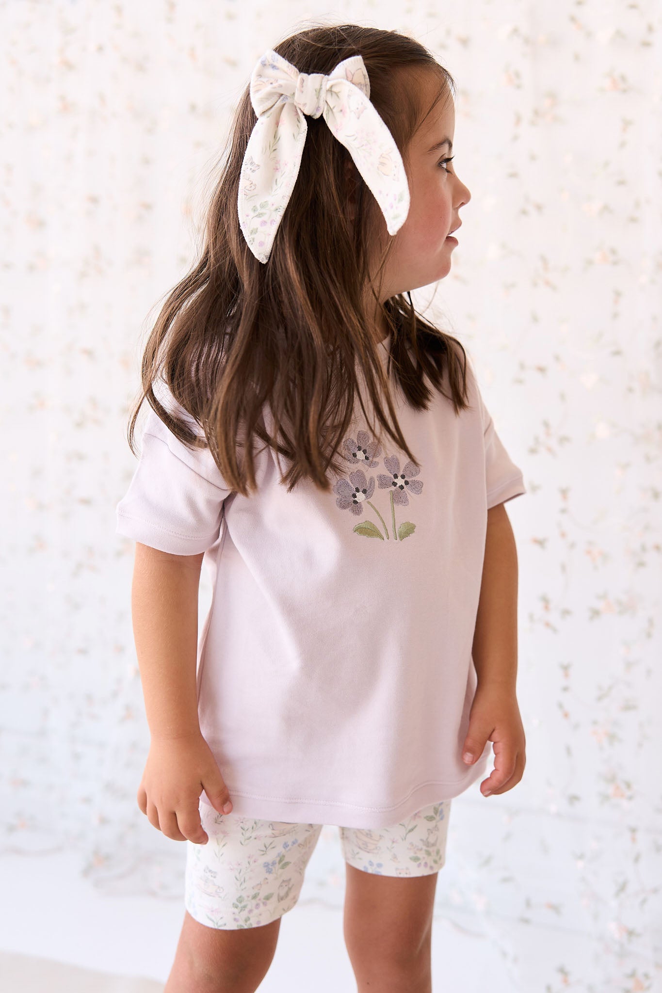 Jamie Kay - Pima Cotton Mimi Top - Luna Meadow Flowers