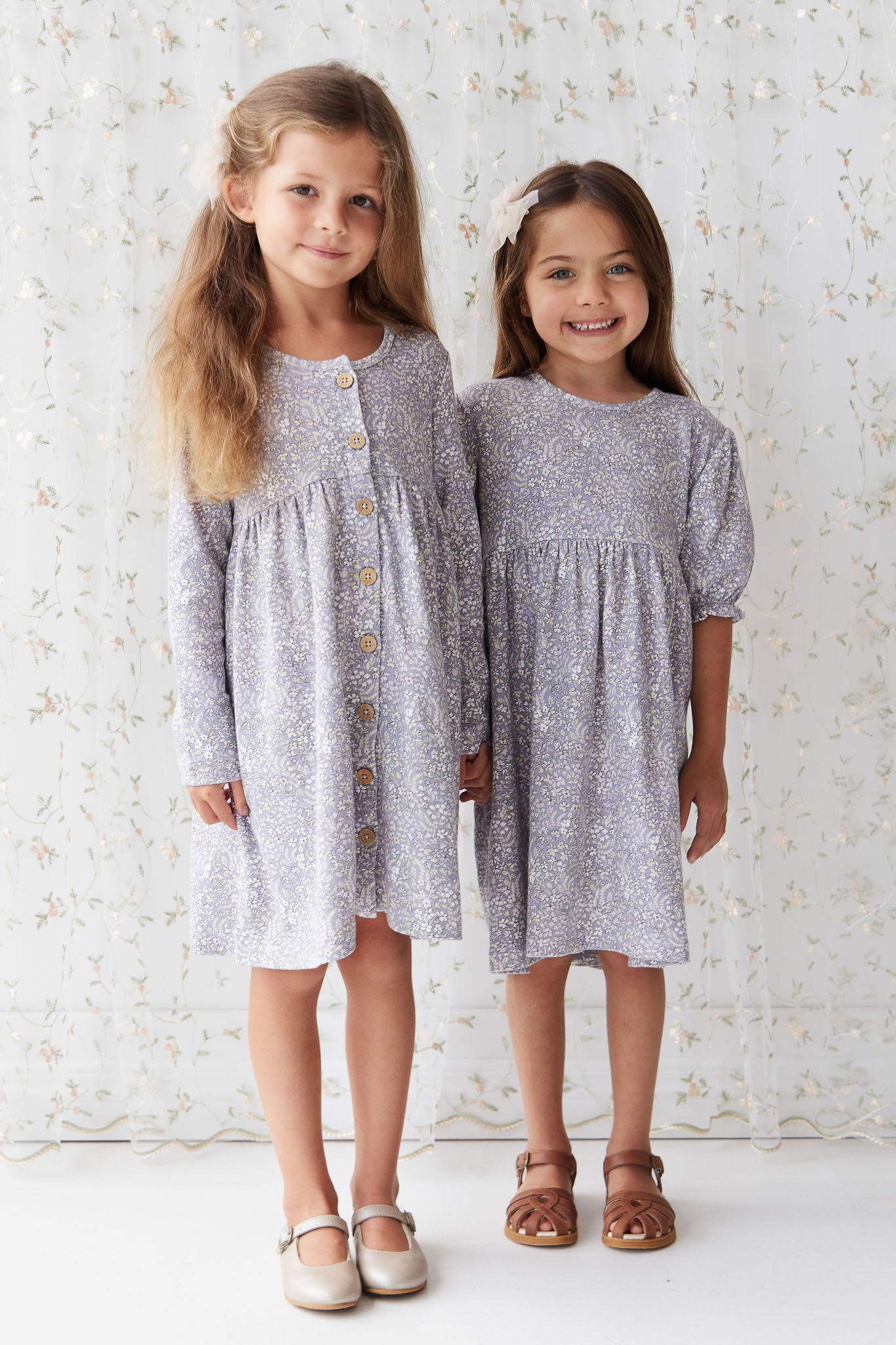 Jamie Kay - Organic Cotton Penny Dress - April Lilac