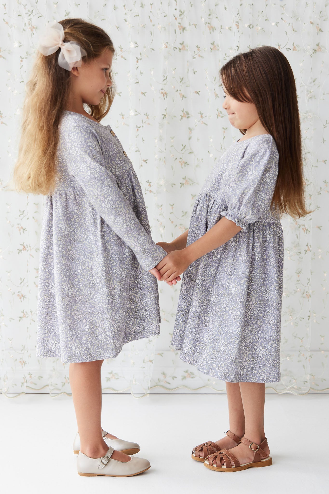 Jamie Kay - Organic Cotton Penny Dress - April Lilac