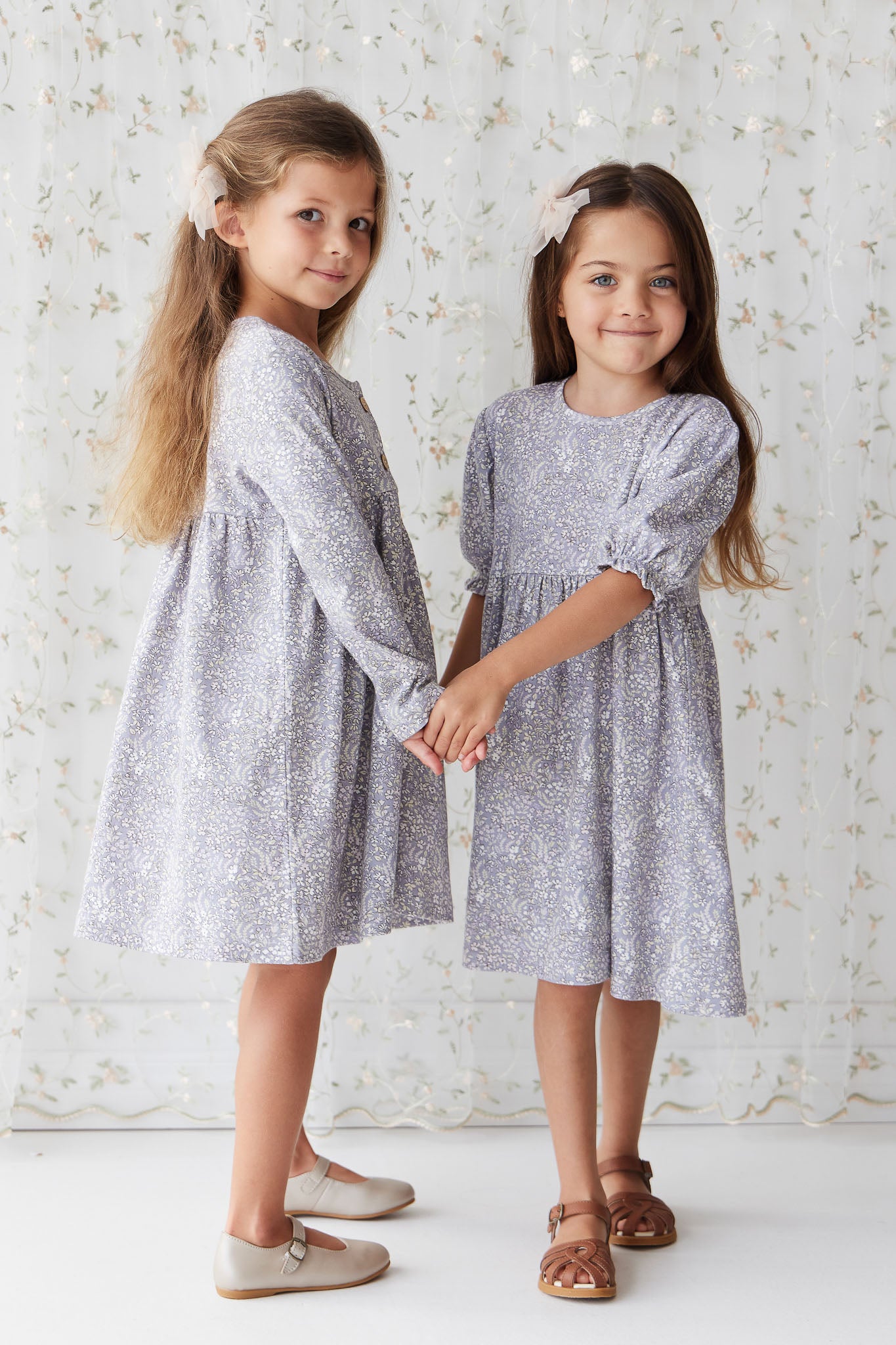 Jamie Kay - Organic Cotton Penny Dress - April Lilac