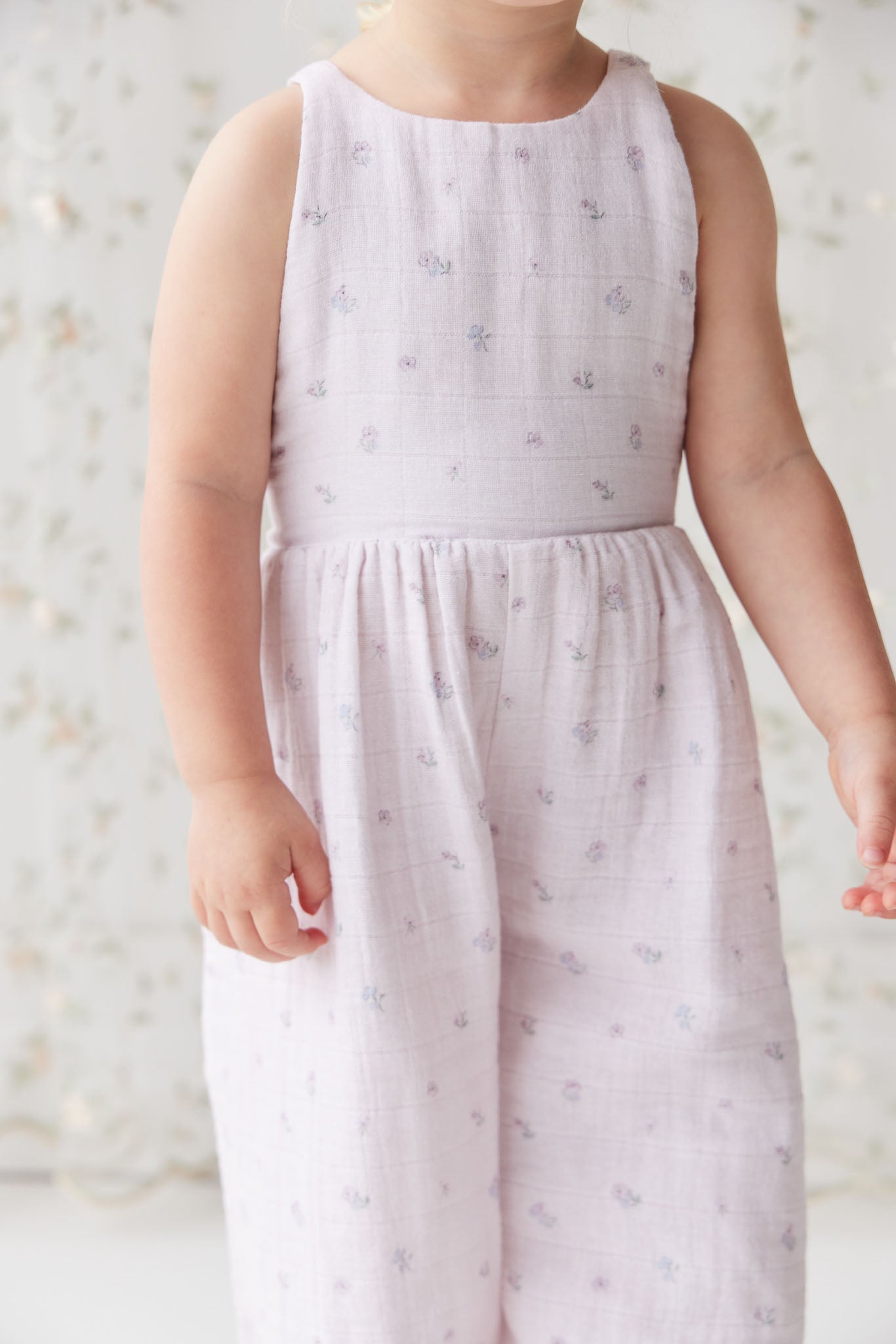 Jamie Kay - Organic Cotton Muslin Lana Jumpsuit - Meredith Violet