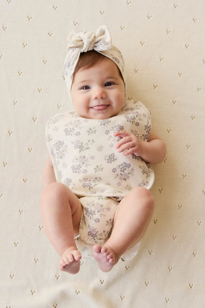 Jamie Kay Organic Cotton Bib - Selena Tofu