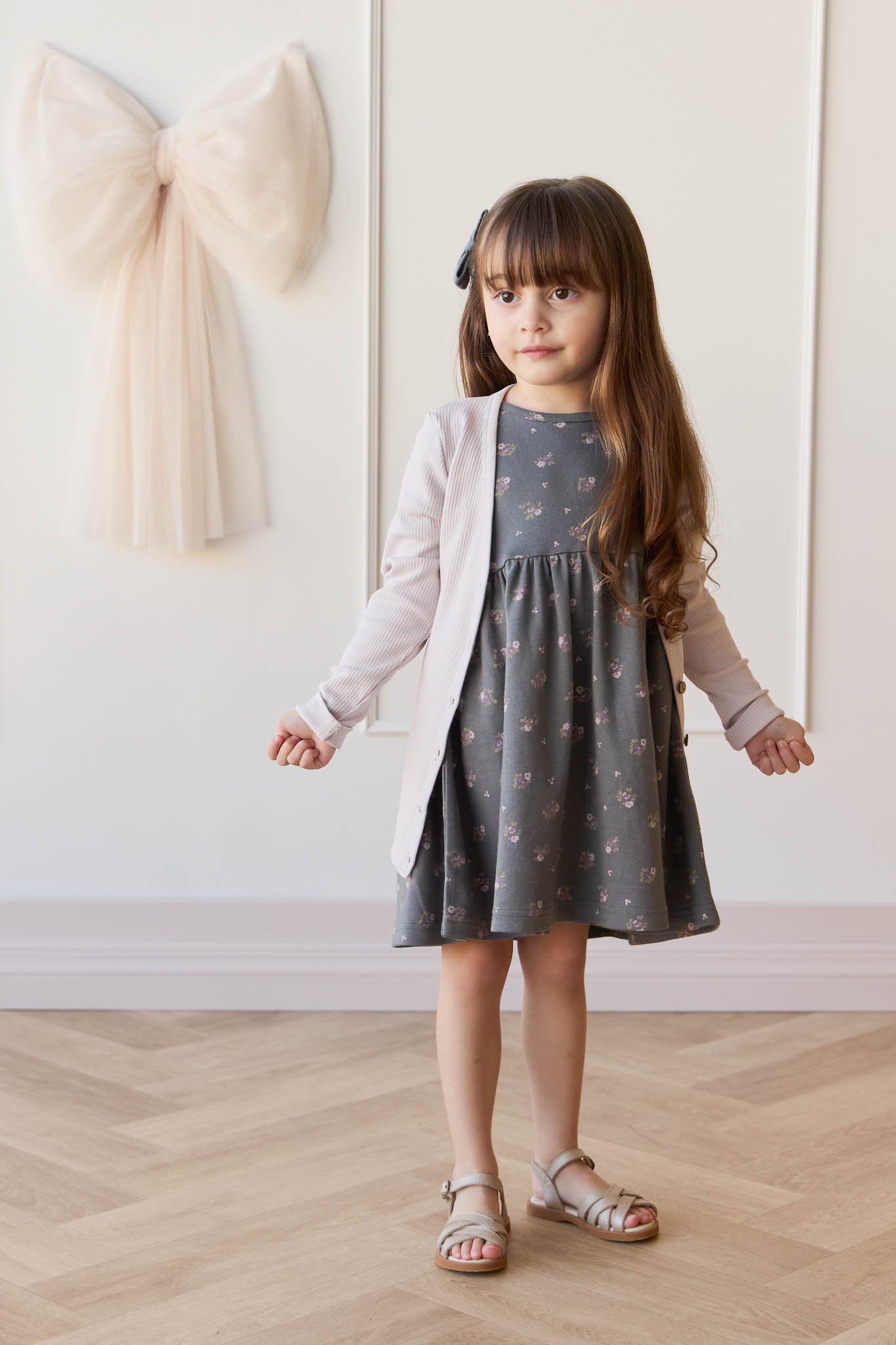 Jamie Kay Organic Cotton Penny Dress - Simone Lava