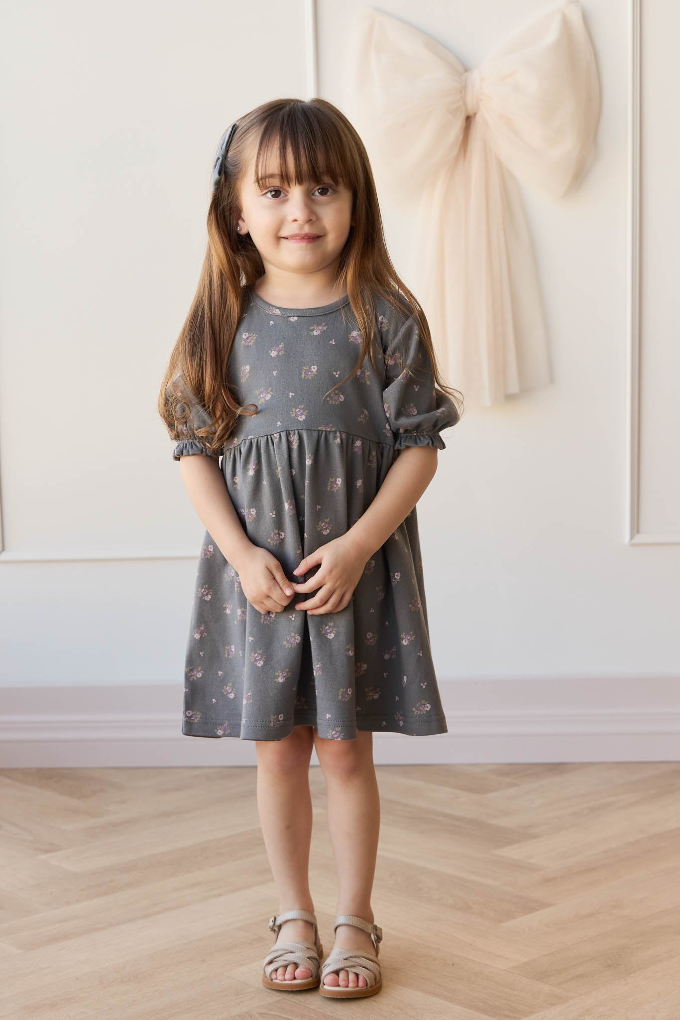 Jamie Kay Organic Cotton Penny Dress - Simone Lava