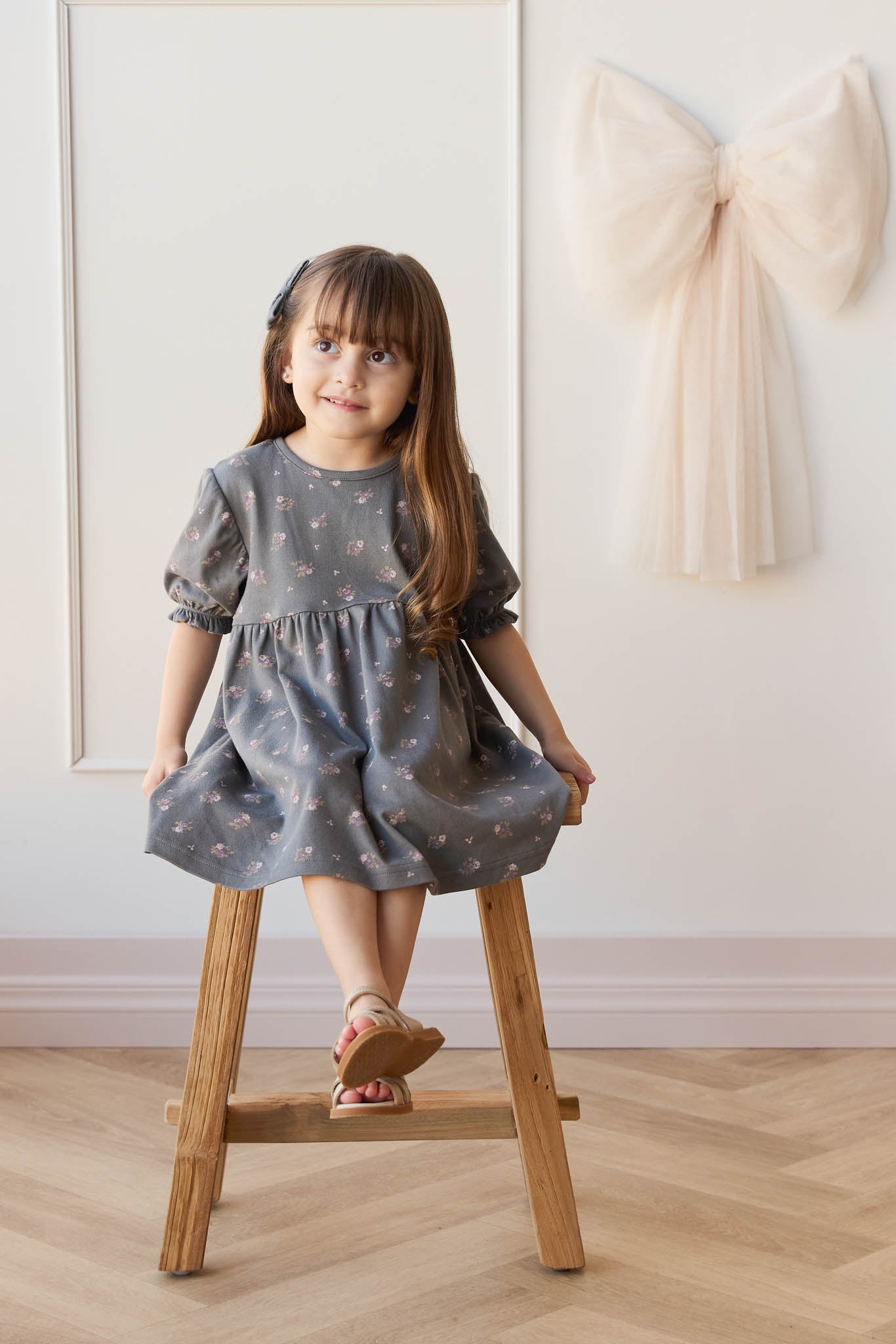 Jamie Kay Organic Cotton Penny Dress - Simone Lava