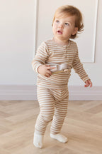 Jamie Kay Organic Cotton Modal Legging - Narrow Stripe Baker/Cloud