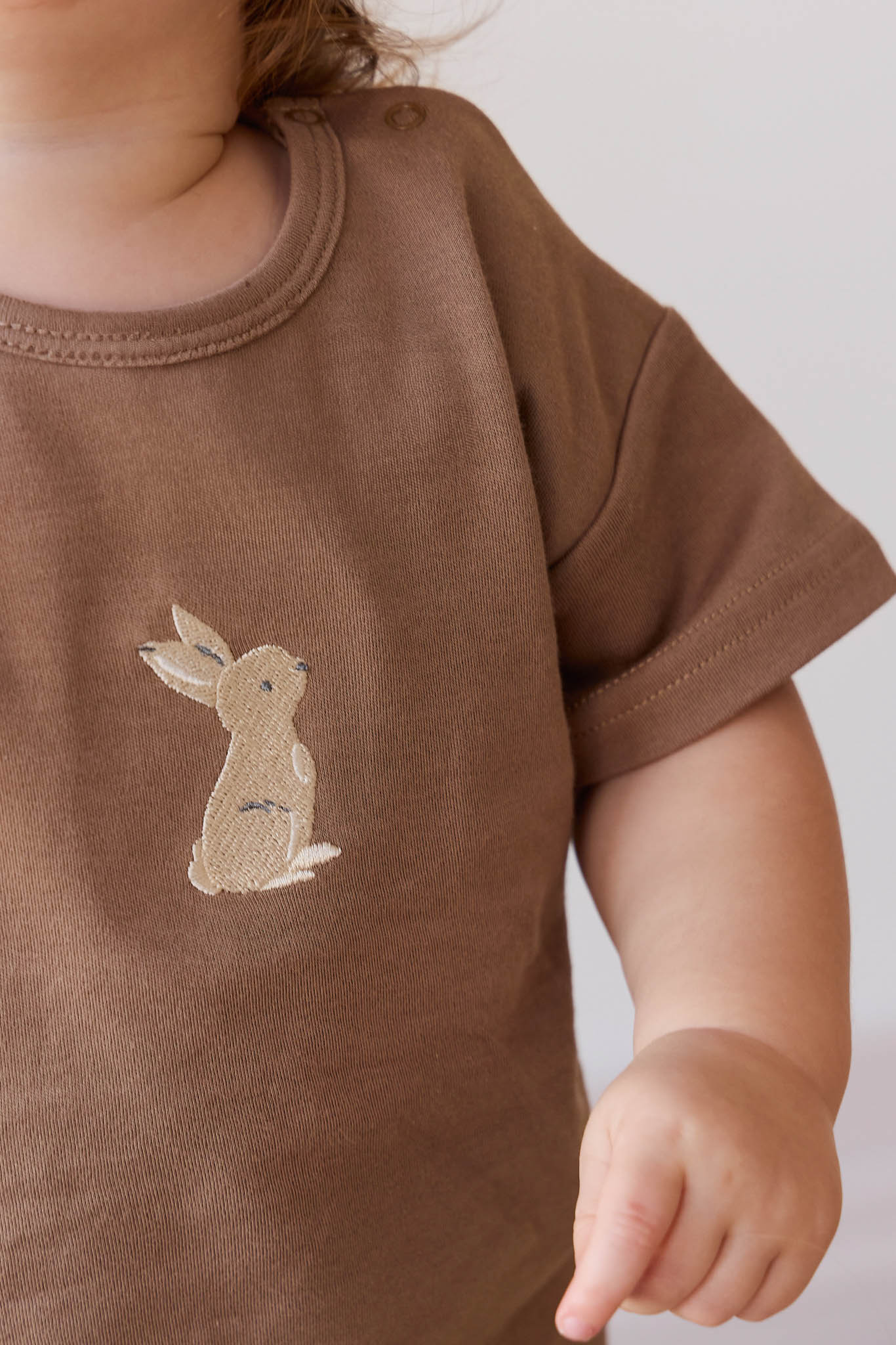 Jamie Kay Pima Cotton Hunter Tee - Elk Garden Bunny