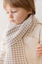 Jamie Kay Houndstooth Scarf - Houndstooth Natural