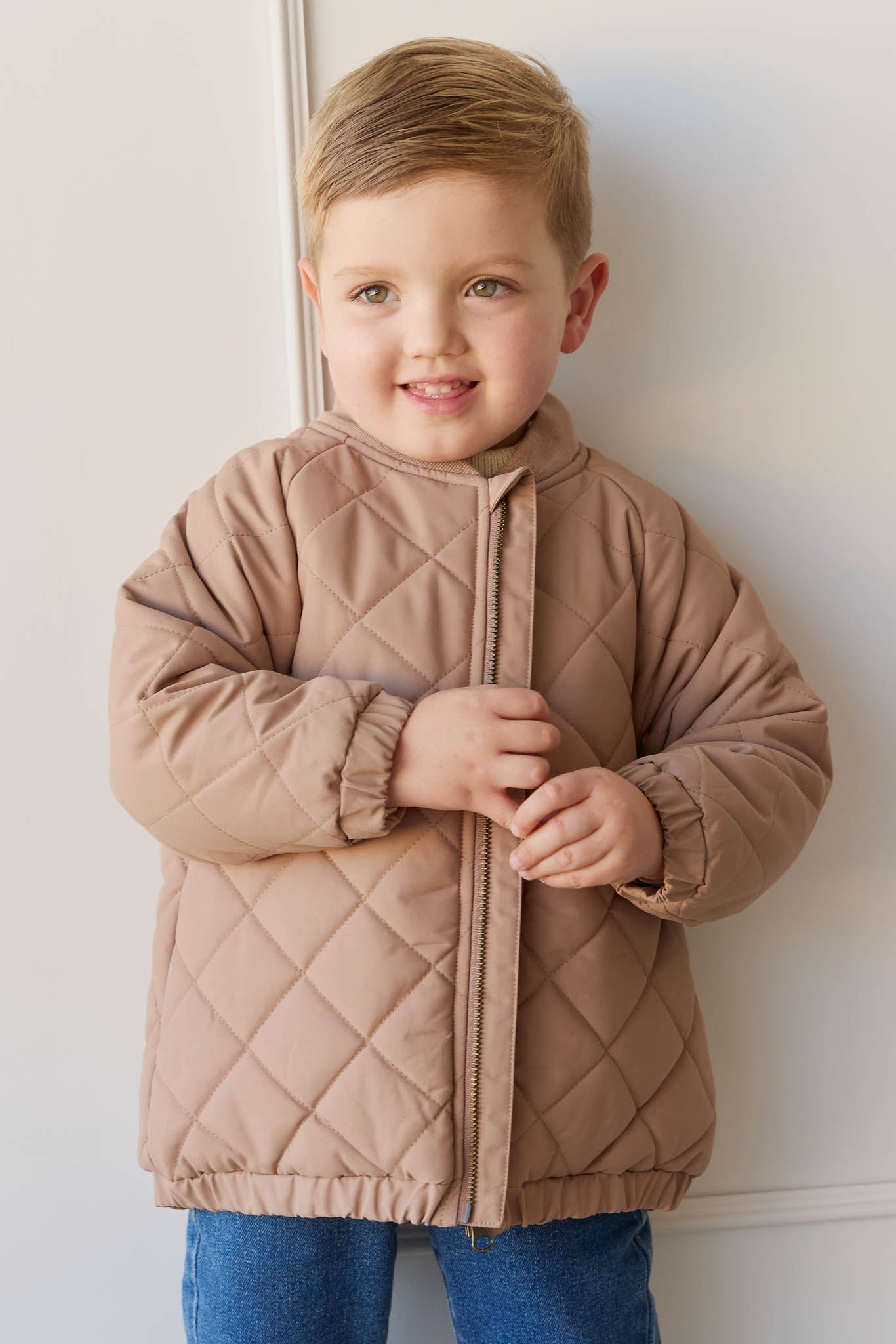 Jamie Kay Benito Jacket - Pale Terracotta