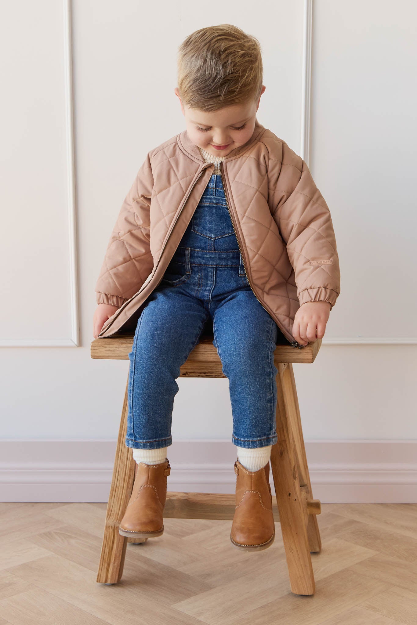 Jamie Kay Benito Jacket - Pale Terracotta