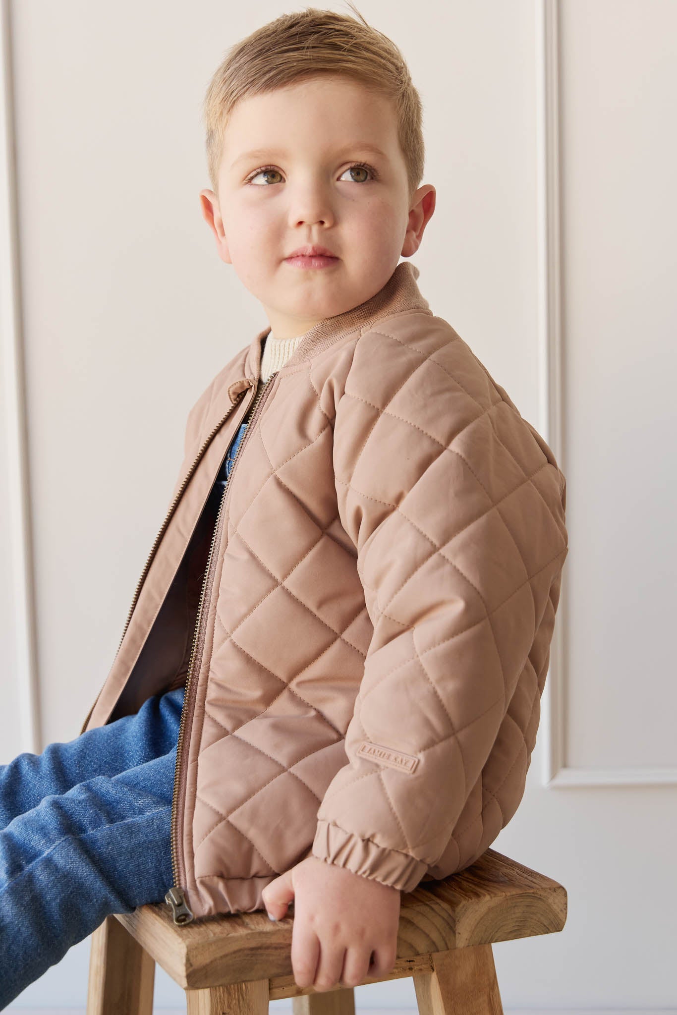 Jamie Kay Benito Jacket - Pale Terracotta