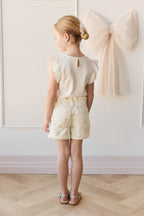 Jamie Kay Pima Cotton Lila Top - Parchment
