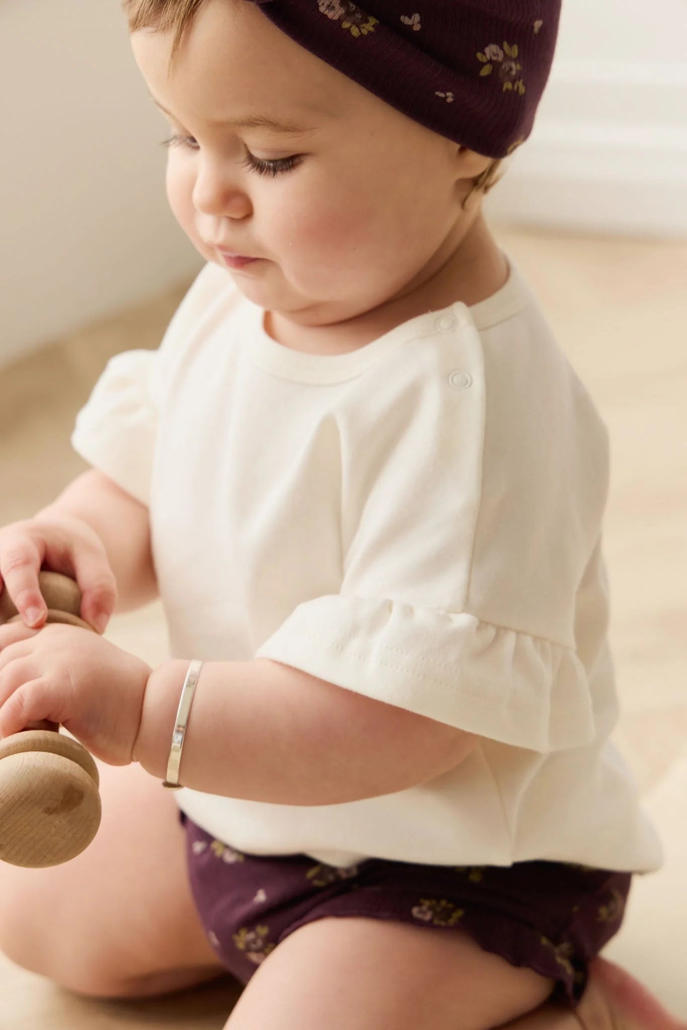 Jamie Kay Pima Cotton Antoinette Top - Parchment