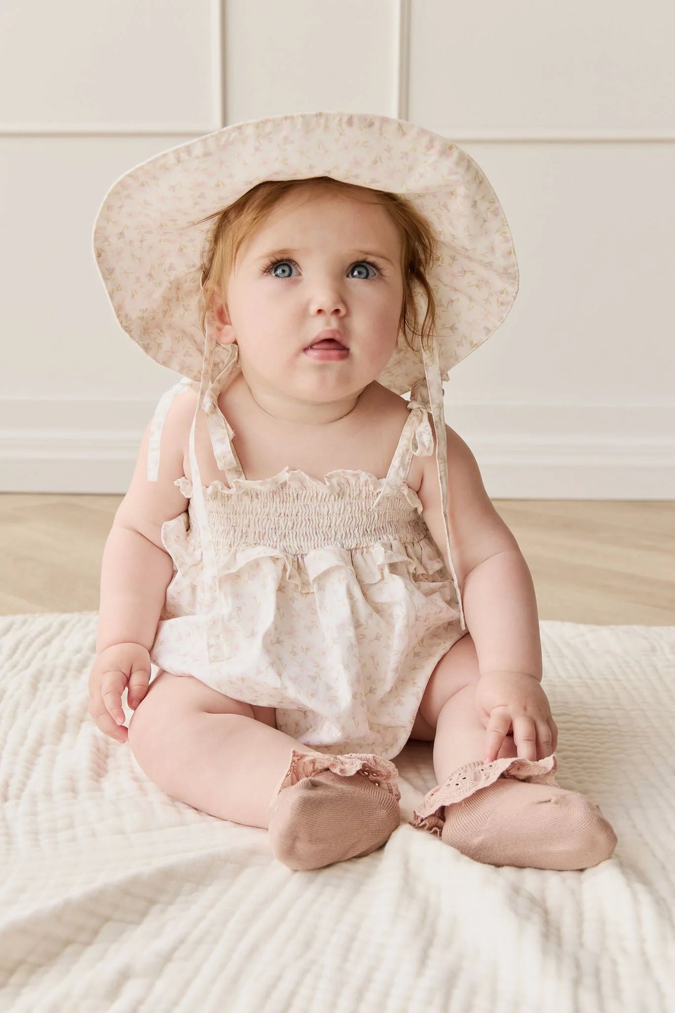 Jamie Kay Organic Cotton Cleo Playsuit - Aries Mauve