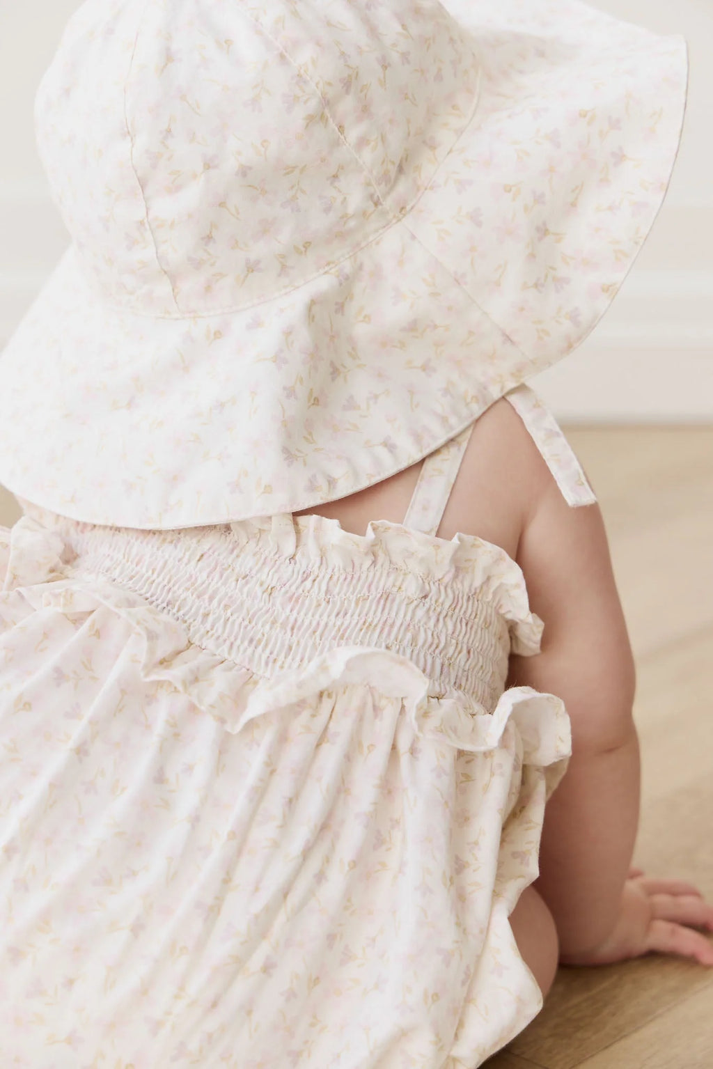 Jamie Kay Organic Cotton Cleo Playsuit - Aries Mauve