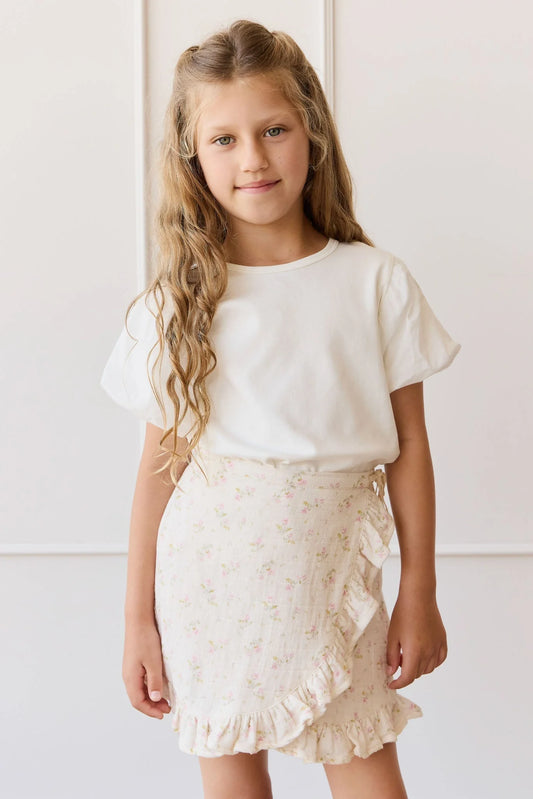 Jamie Kay Pima Cotton Myla Top - Parchment