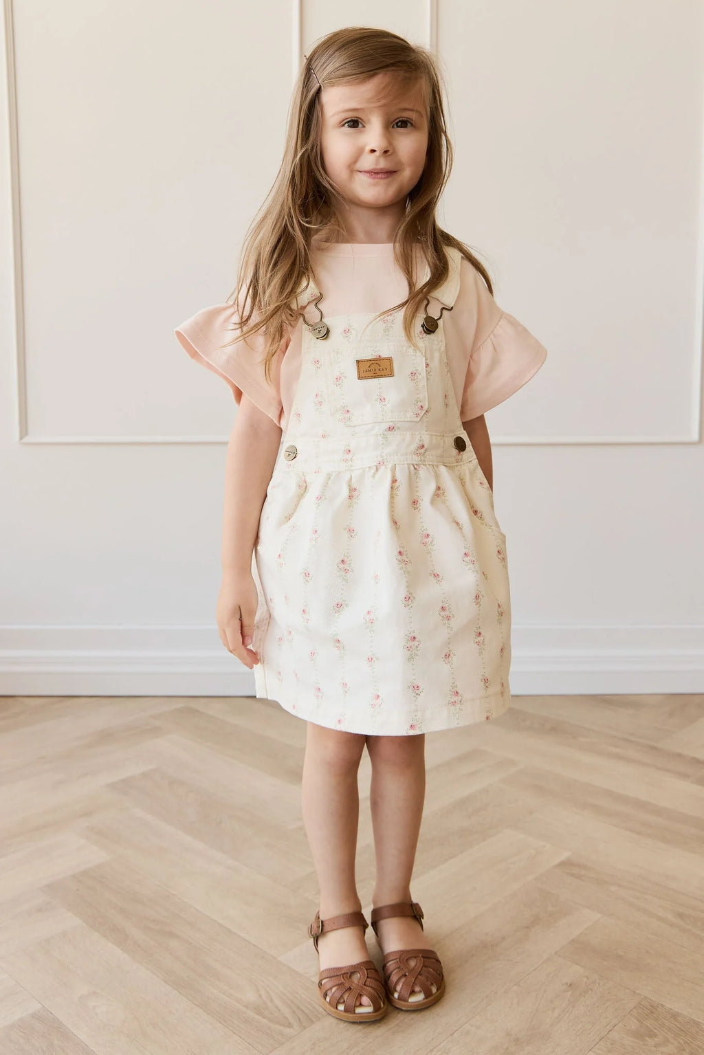 Jamie Kay Norah Overall Dress - Rose Trail