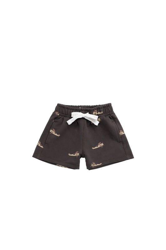 Jamie Kay Organic Cotton Jalen Short - Pilot Planes Bistre