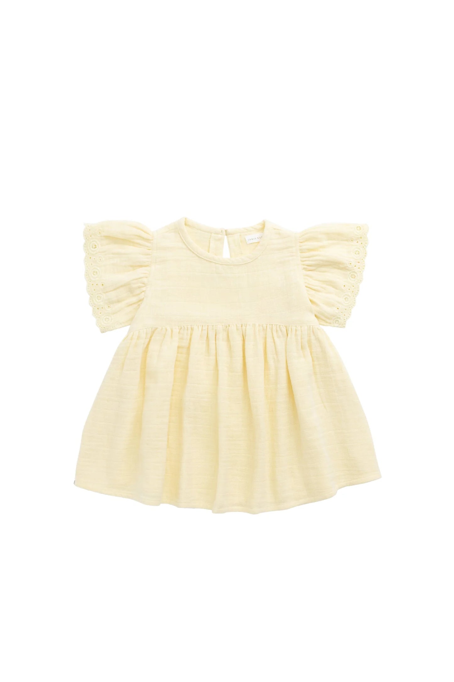 Jamie Kay Organic Cotton Muslin Phillipa Dress - Sunshine