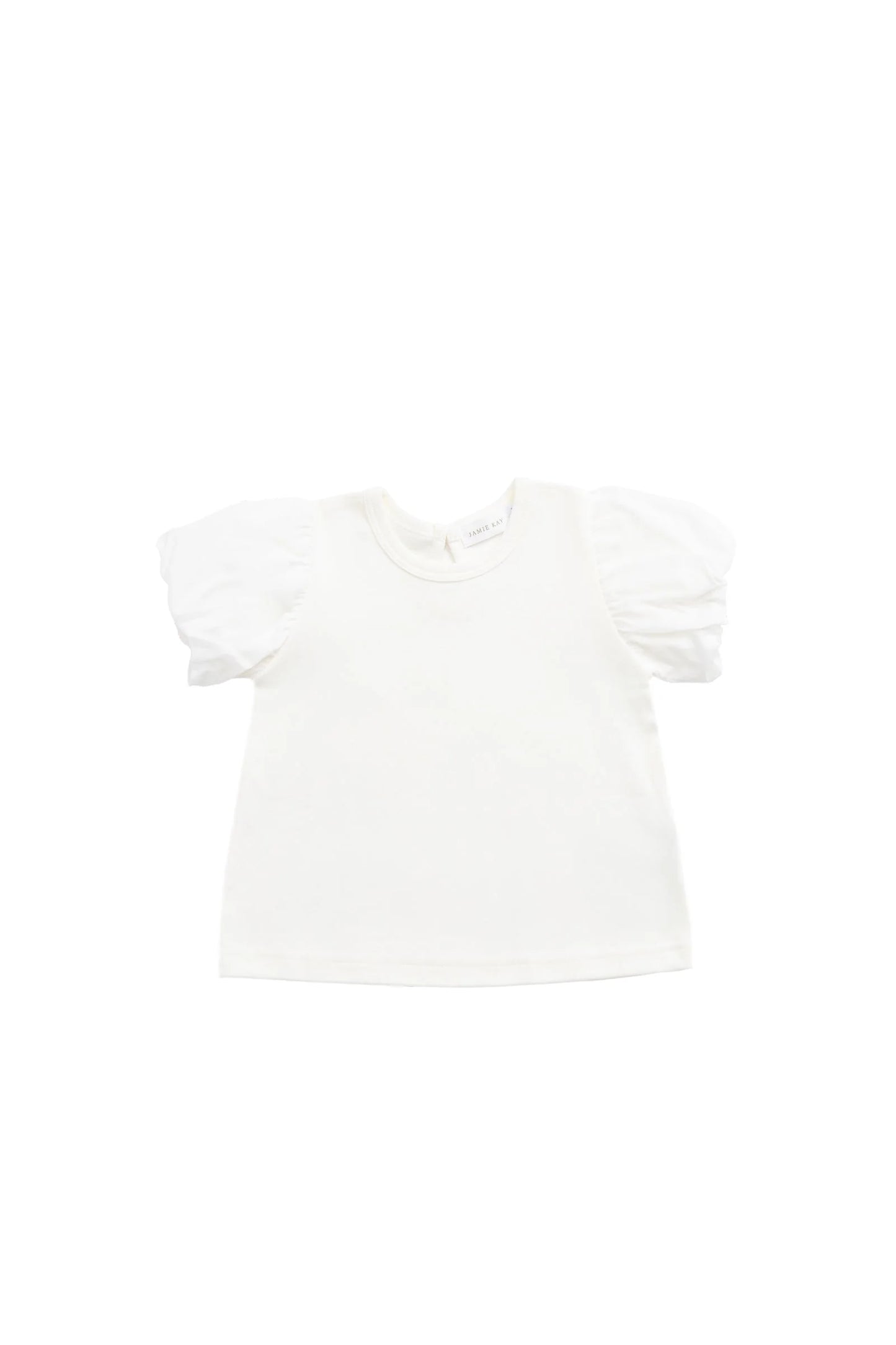 Jamie Kay Pima Cotton Myla Top - Parchment