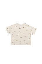 Jamie Kay Pima Cotton Wesley Tee - Fly High Vanilla Cream