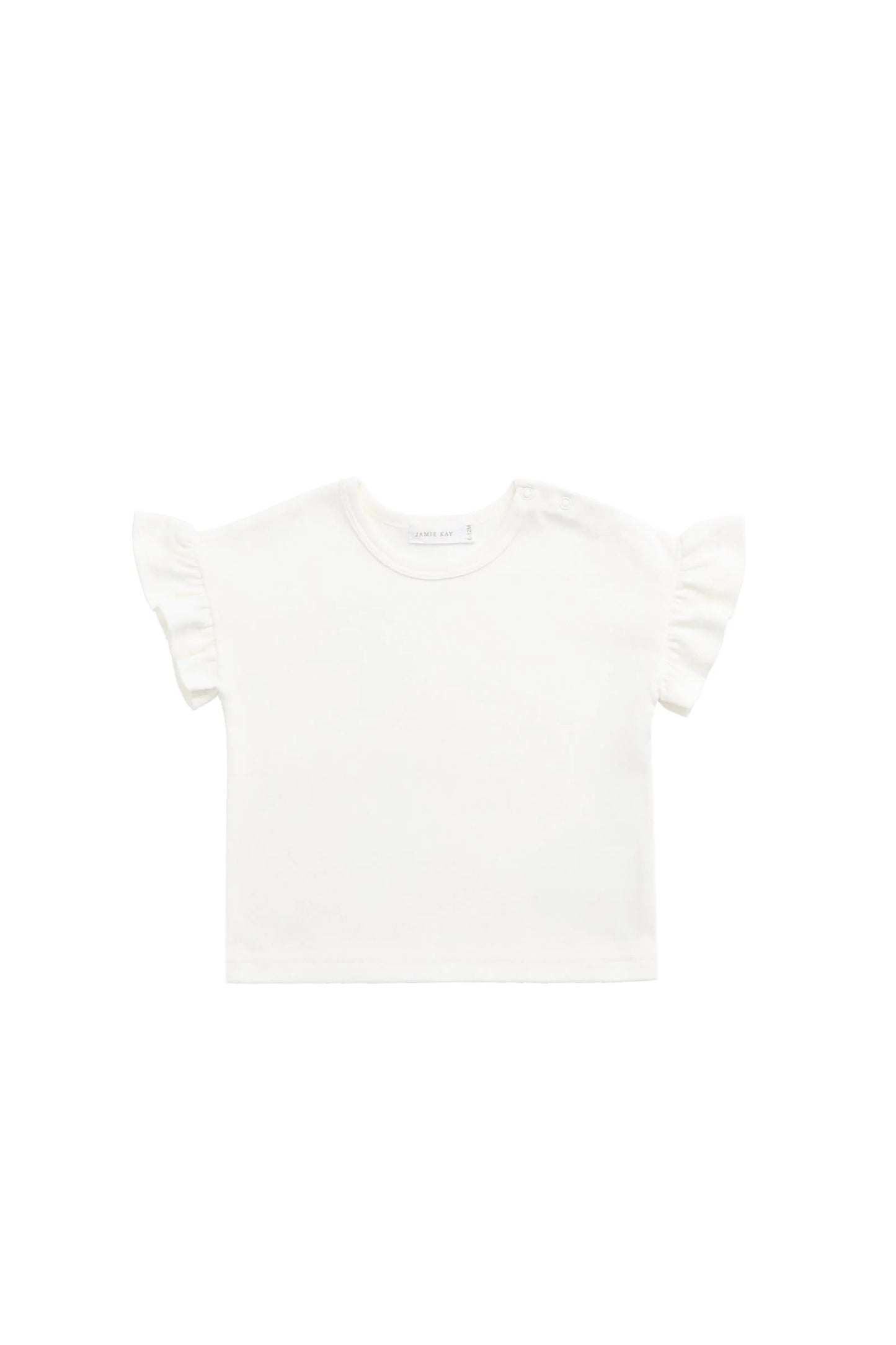 Jamie Kay Pima Cotton Antoinette Top - Parchment