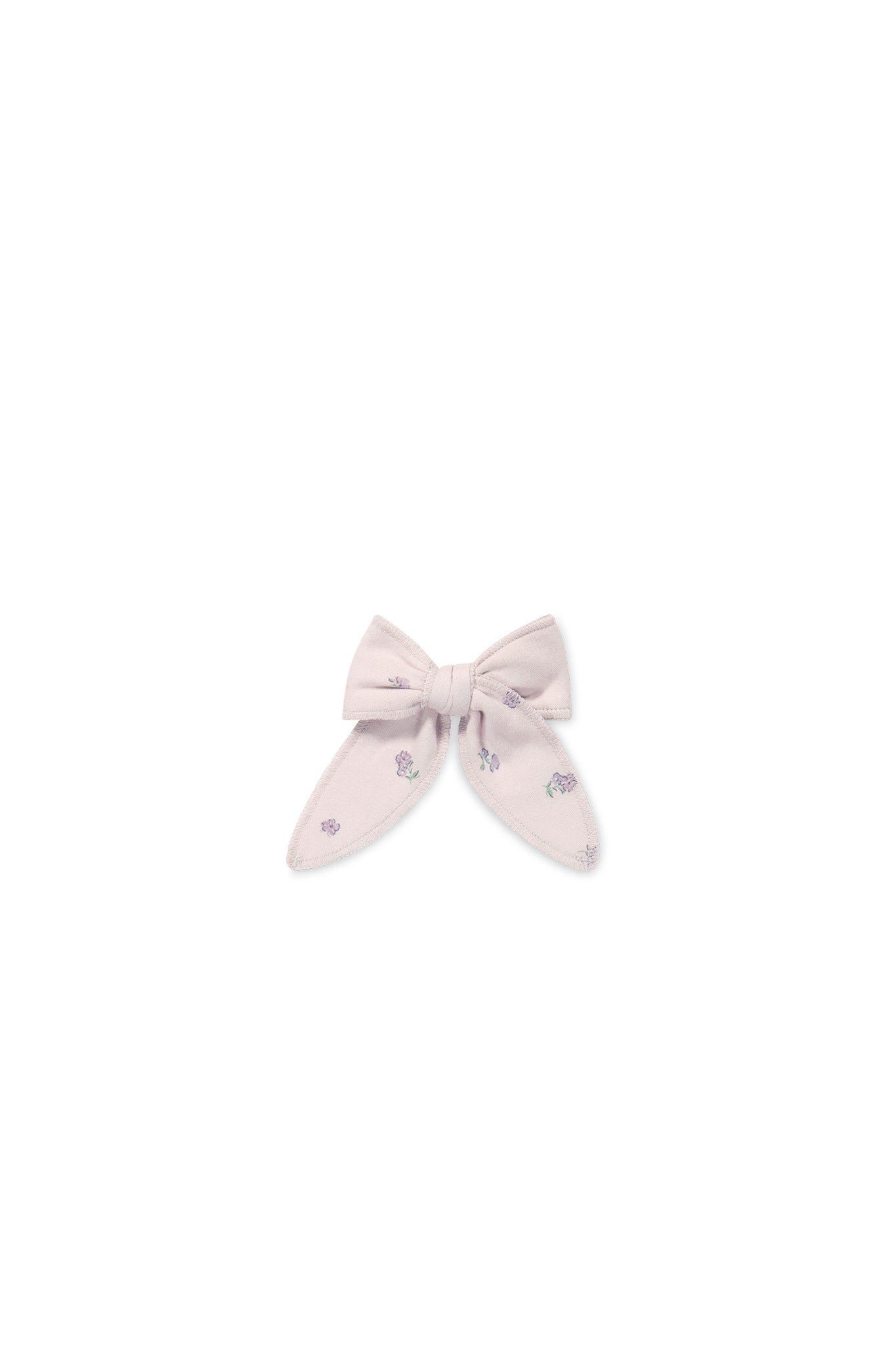 Jamie Kay  Organic Cotton Bow - Meredith Violet