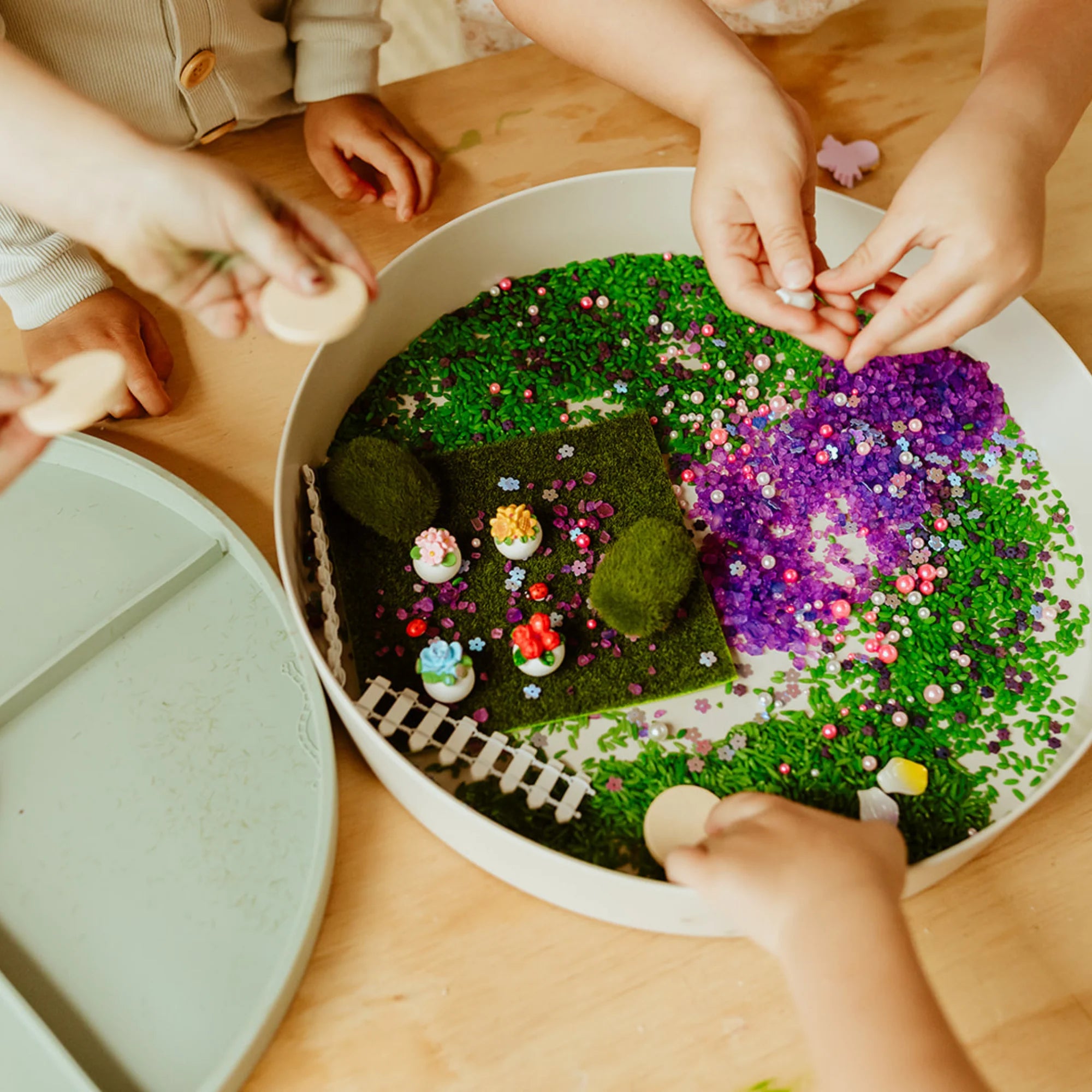 Jellystone- Sensory Tray Play Kit - Fairy Garden