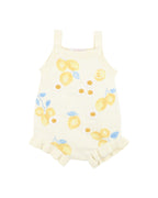 Fox & Finch Piccolina Organic Lemon Bodysuit