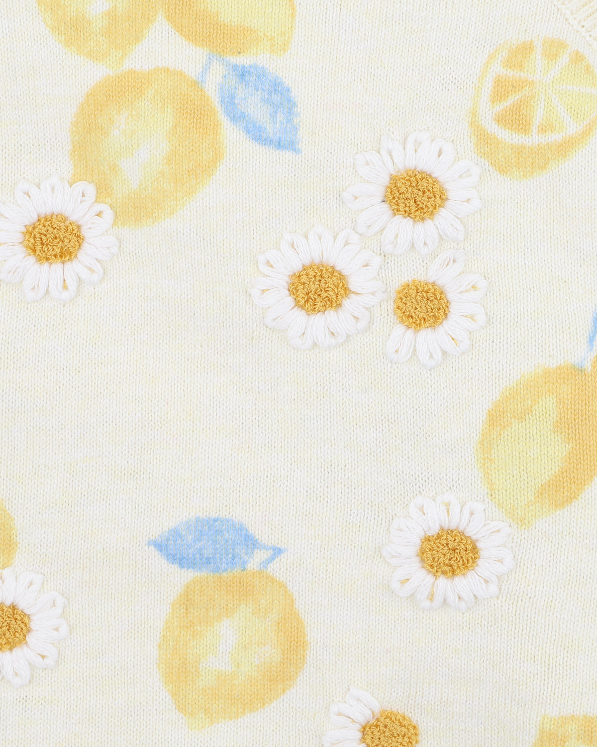 Fox & Finch Piccolina Organic Lemon Bodysuit
