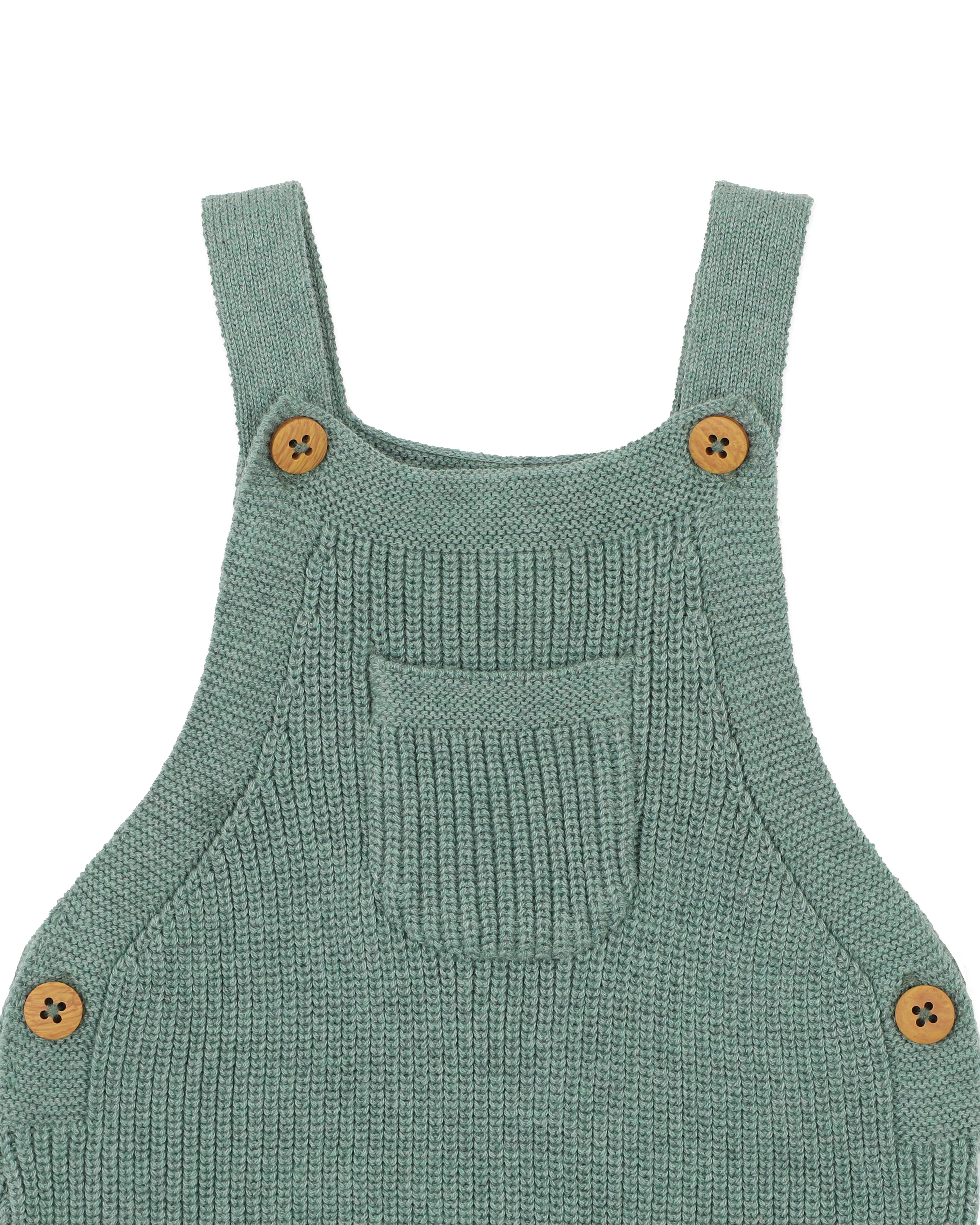Bebe Charlie Organic Knitted Overalls