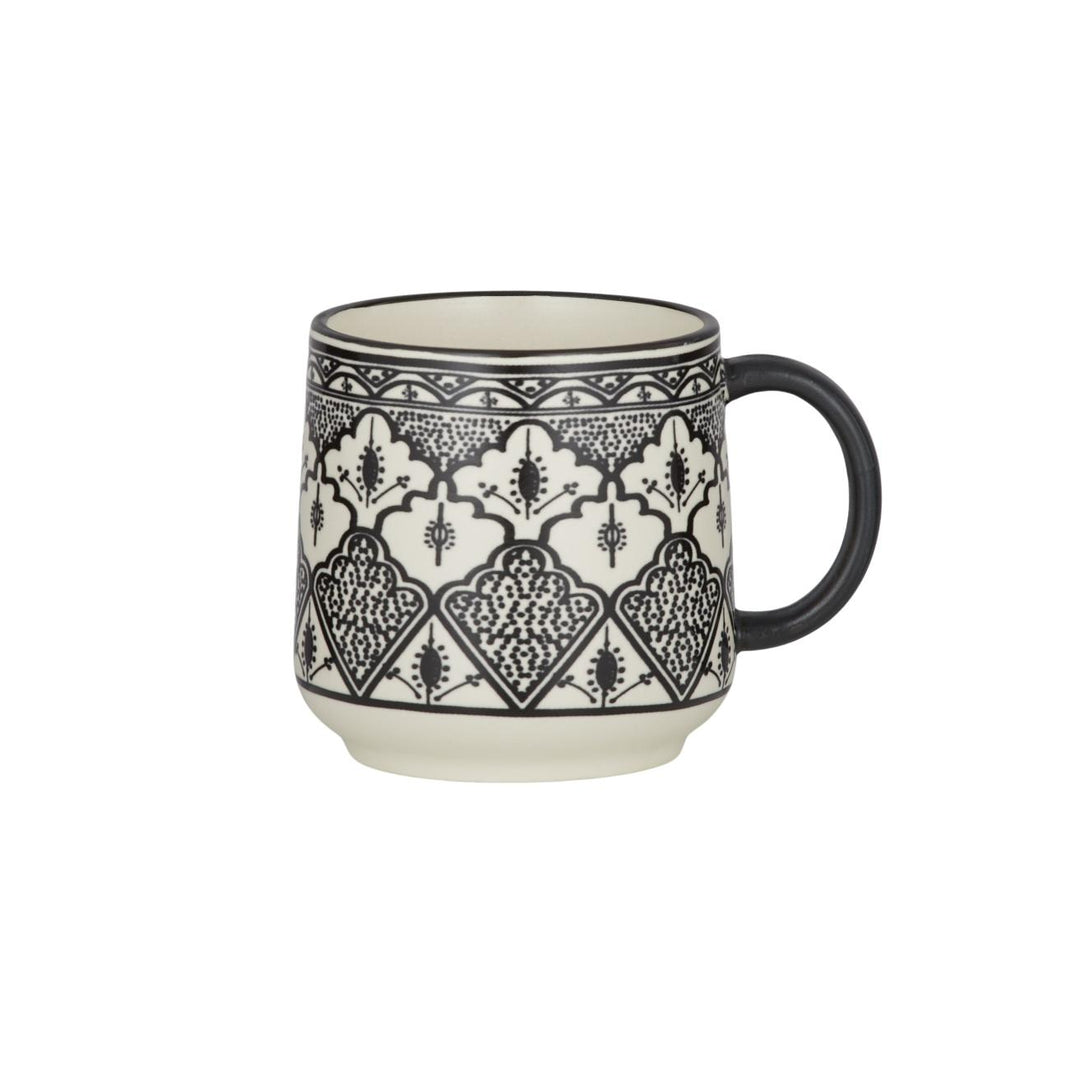 Coast To Coast Anchal Ceramic Mug - Black
