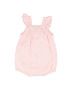 Bebe Organic Pink Bobble Knot Bodysuit
