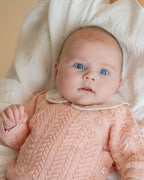 Bebe Gemma Organic Pointelle Knitted Jumper