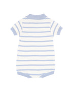 Bebe Brady Organic Knitted Polo Romper