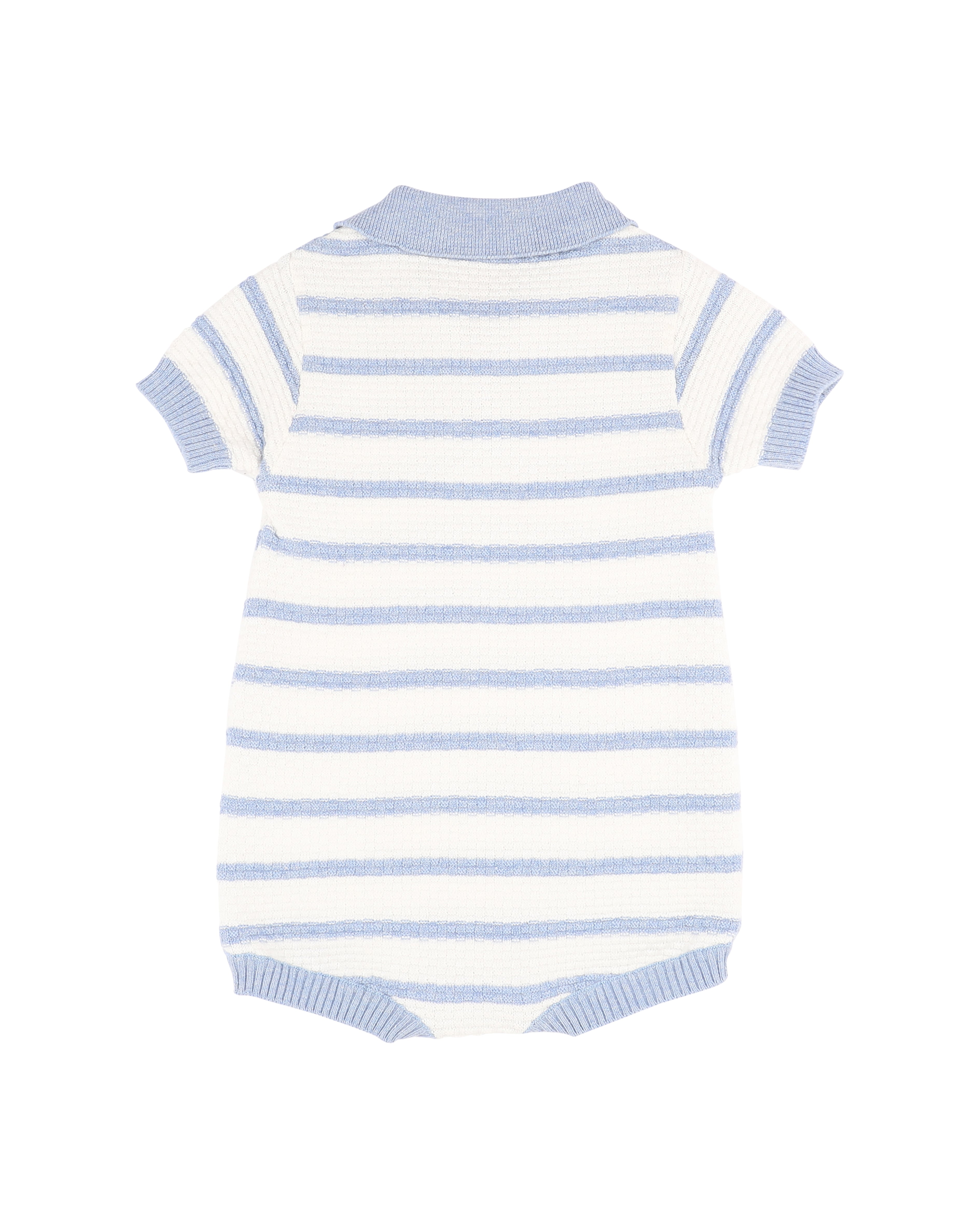 Bebe Brady Organic Knitted Polo Romper