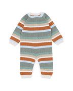 Bebe Mateo Stripe Knitted Romper
