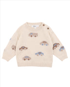 Bebe Alvin Automobile Knitted Jumper