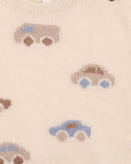 Bebe Alvin Automobile Knitted Jumper
