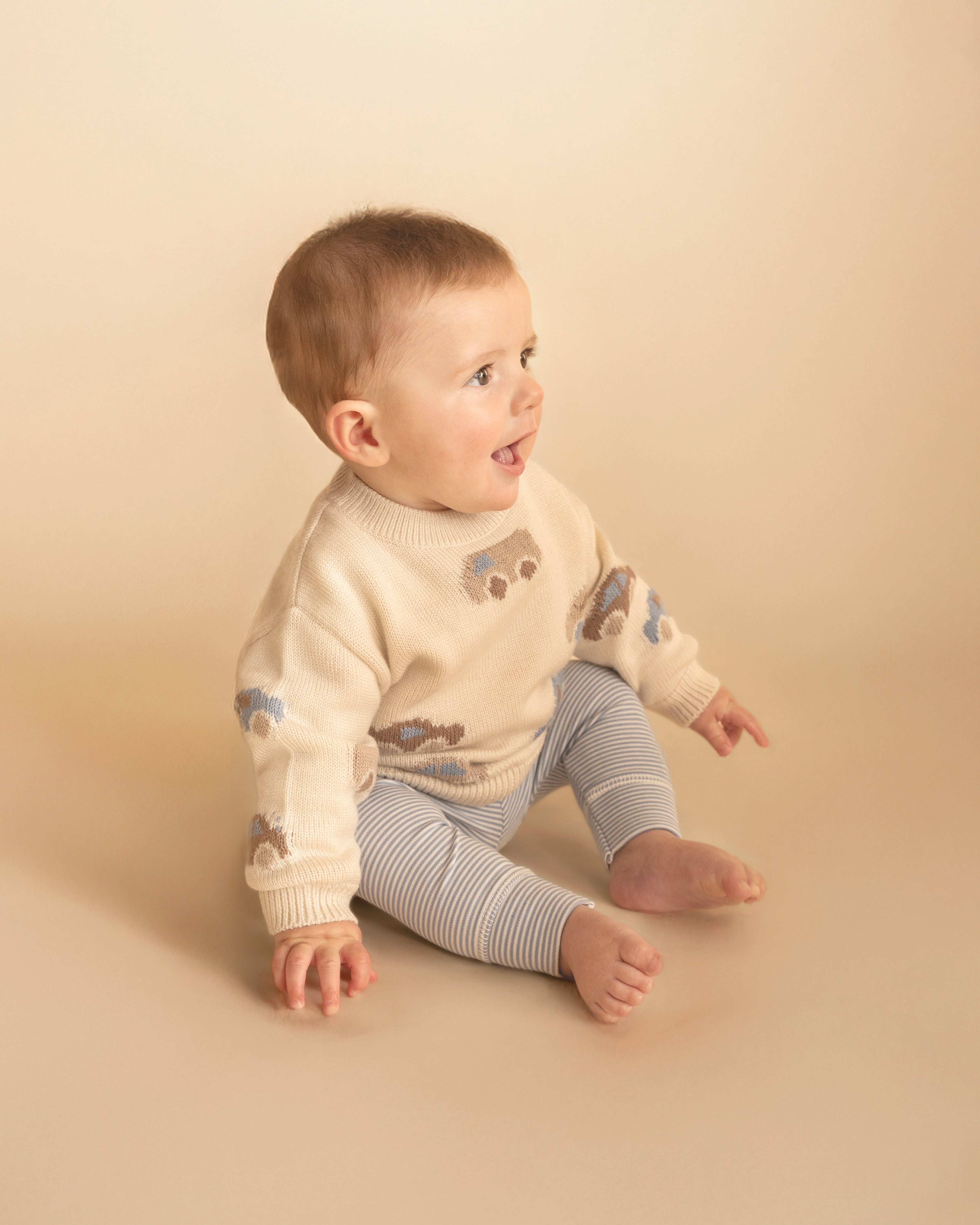 Bebe Alvin Automobile Knitted Jumper