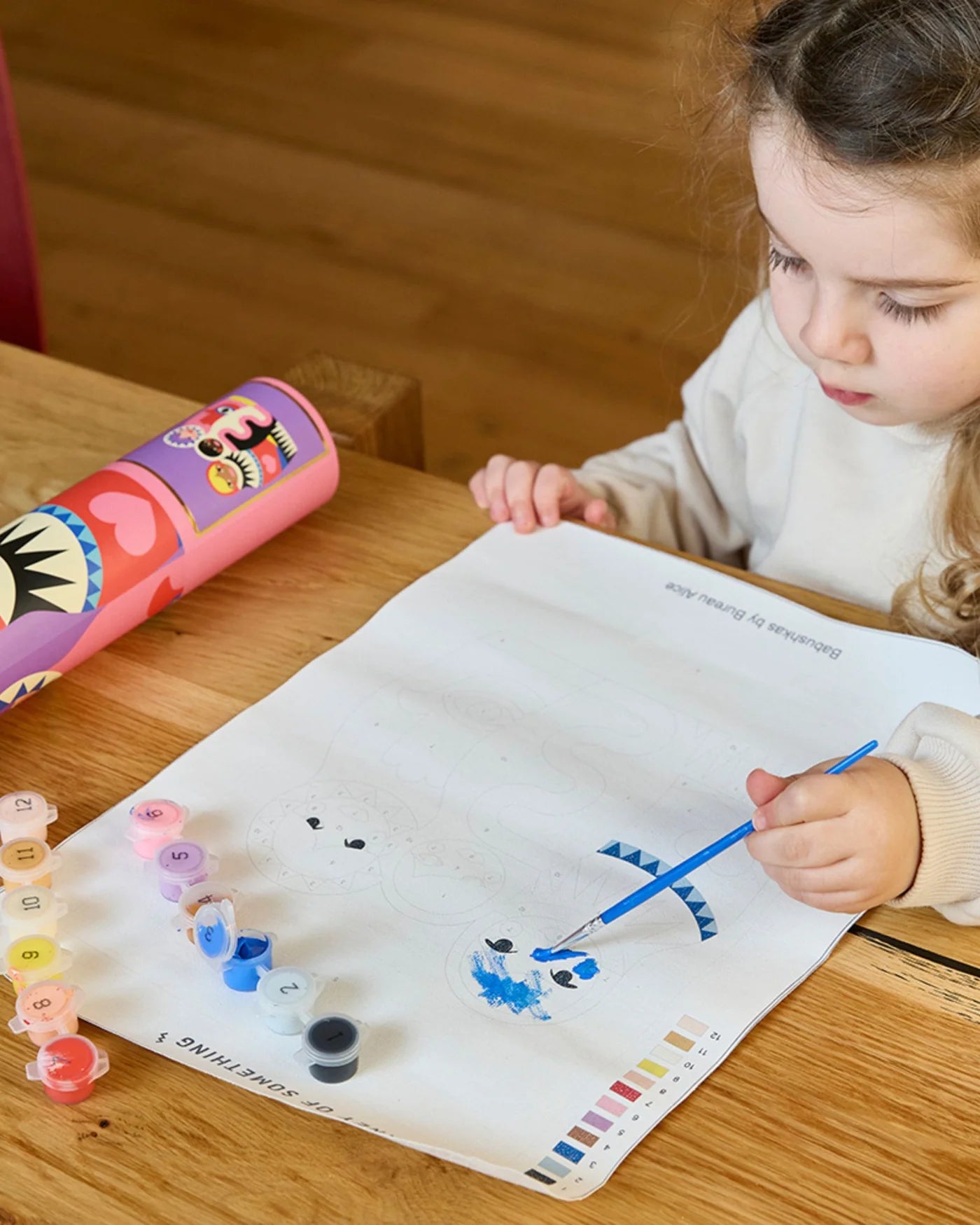 Journey Of Something Kids Paint By Numbers Kit - Babushkas