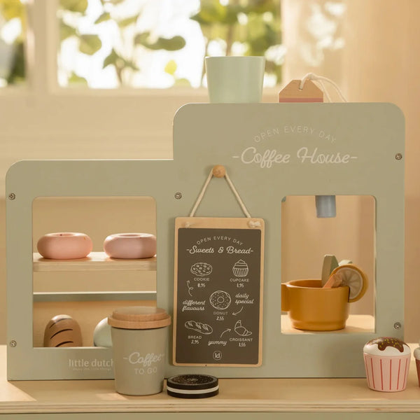 Little Dutch Wooden Play Coffee Corner