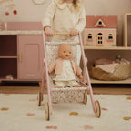 Little Dutch Wooden Doll Stroller