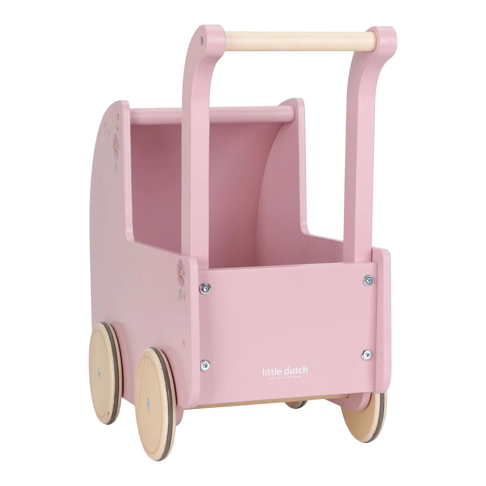 Little Dutch Wooden Doll Pram