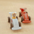 Little Dutch Wooden Pullback Race Cars