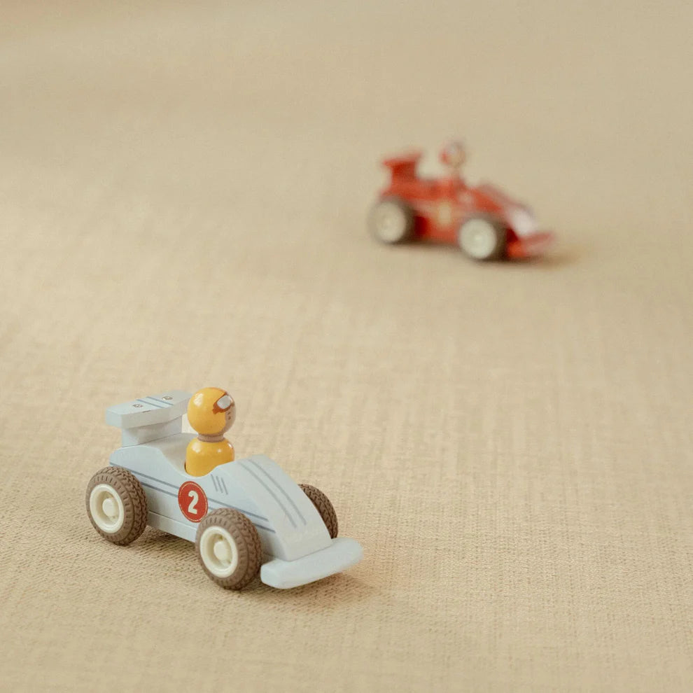 Little Dutch Wooden Pullback Race Cars