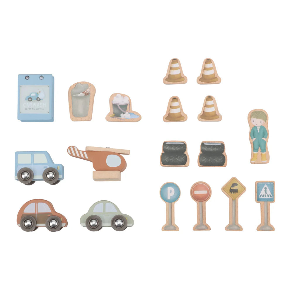 Little Dutch Wooden Play Garage