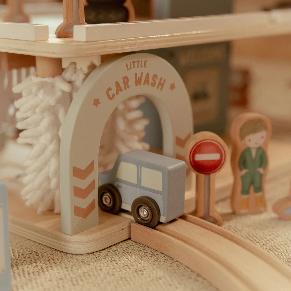 Little Dutch Wooden Play Garage